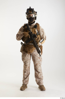 Photos Casye Schneider Paratrooper holding gun standing whole body 0001.jpg